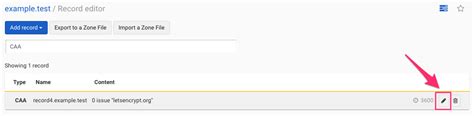 Managing Caa Records Dnsimple Help