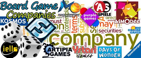 Board Game Companies Εταιρείες Παιχνιδιών