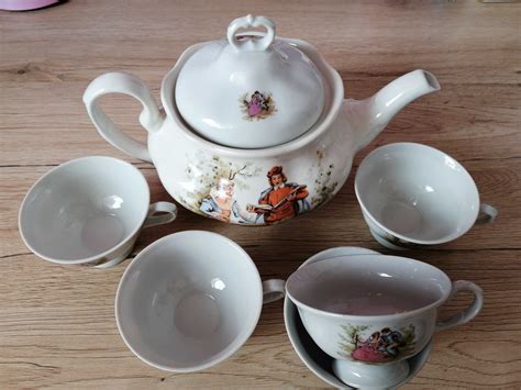 Stara porcelana Karolina zestaw vintage Jelenia Góra Centrum OLX pl