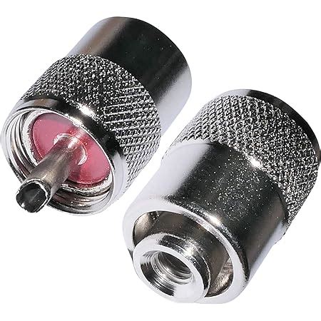 AERZETIX Conector Enchufe UHF PL 259 Para Cable RG58 Twist On Amazon