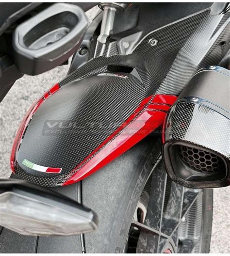 Custom Version Carbon Rear Fender Ducati Multistrada V4 Pikes Peak