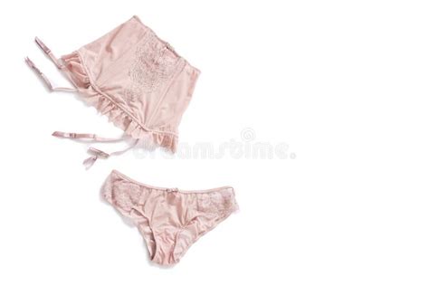 Pink Retro Lingerie Set Stock Photos Free Royalty Free Stock