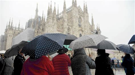 Freddo In Arrivo SullItalia Crollo Delle Temperature Piogge E Neve