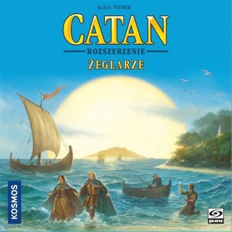 CATAN ŻEGLARZE Gry planszowe i towarzyskie Familijne Gry planszowe