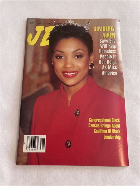 1993 October 11 Jet Magazine Kimberly Aiken As Miss America Mh37 2 Ebay