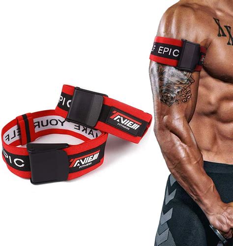 Amazon Occlusion Blood Restriction Workout Bands 2 Pack Bicep