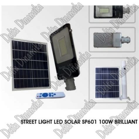 Jual Lampu Jalan Tenaga Surya 100w Solar Cell Pju Ts Two In One 100watt