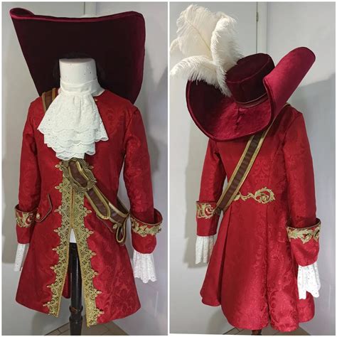 Captain James Hook Disney Costume Adult - Etsy