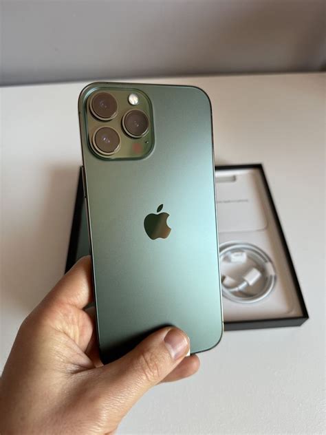 Apple Iphone 13 Pro 128gb Alpine Green I Bateria 92 I Pełen Komplet Wrocław Krzyki • Olx Pl