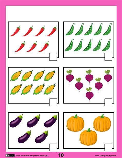 Count And Write Worksheet Free Printable Puzzle Games