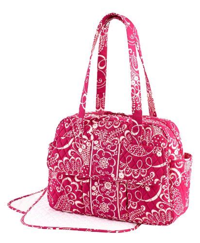 Vera Bradley Baby Bag Diaper Twirly Birds Pink Diaper Bag Nappy Bags