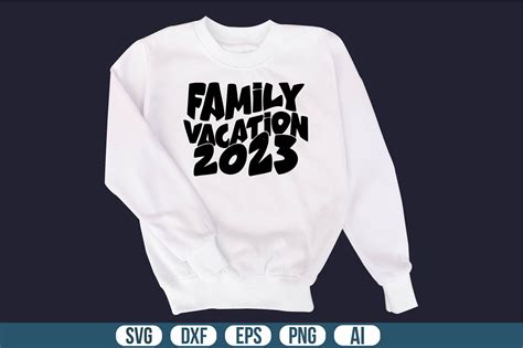 Family Vacation 2023 Graphic by creativemomenul022 · Creative Fabrica