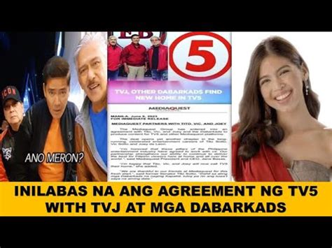 Naku Ito Pala Ang Nilalaman Ng Partnership O Agreement Sa Tv Nila