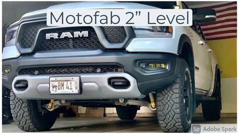 Motofab Leveling Kit Ram Rebel YouTube