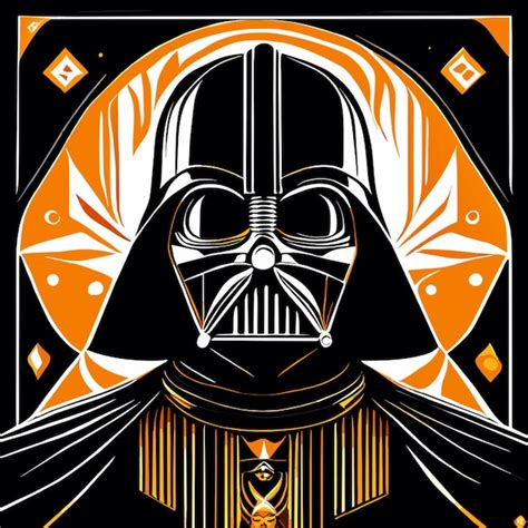 Darth Vader Valhalla Ilustraci N Vectorial Vector Premium Generado Con Ia