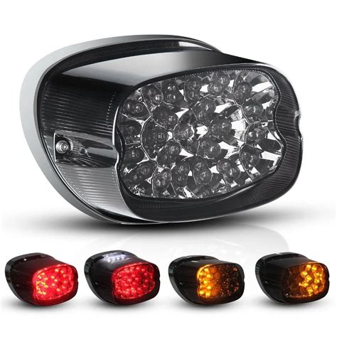 Motorcycle Tail Lights Led With Turn Signals