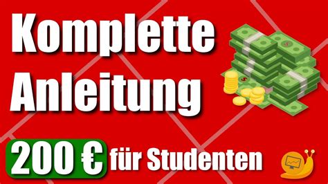 Antrag Einmalzahlung für Studierende Komplette Anleitung YouTube