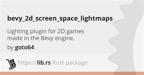 Bevy 2d Screen Space Lightmaps Rust Game Dev Lib Rs