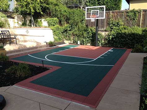 Small Basketball Court In Backyard - Backyard Ideas