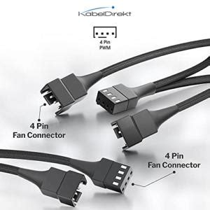 Kabeldirekt Hochflexibles Pwm Splitter Kabel L Fter Verteilerkabel