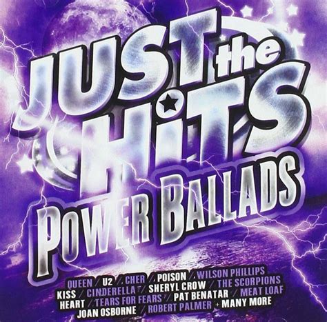 Just The Hits Power Ballads Various 2 Cd 2020 Universal Import