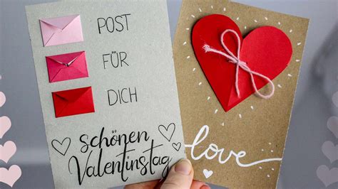 Diy Valentinstag Karten Varianten Styles Stories Der