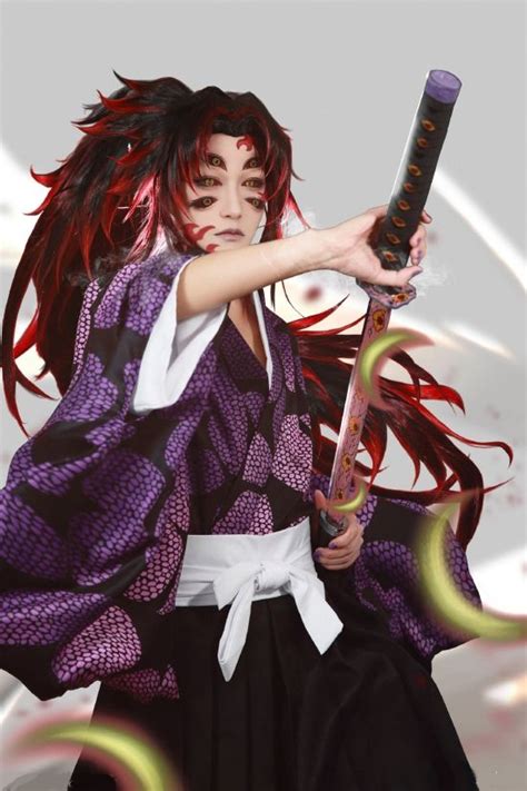 Anime Demon Slayer Kokushibo Figures Kimetsu no Yaiba PVC Action Model Michikatsu Tsugikuni Moon ...