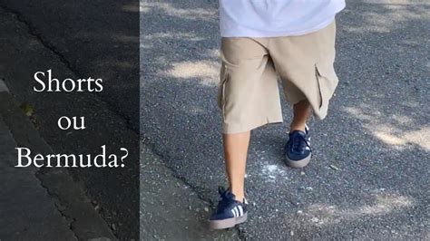 Diferen A Entre Shorts E Bermuda Estilo De Skatista Youtube