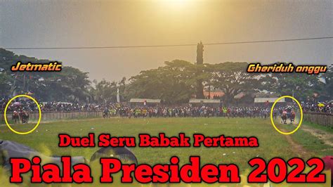 Full Babak Pertama Karapan Sapi Piala Presiden Stadion Rp Moh