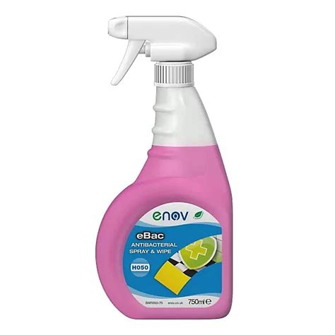 Enov H050 Ebac Spray And Wipe Bactericidal Spray 6x750 Ml Diy At Bandq