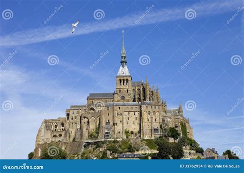 Mont Saint Michel Stock Photo Image Of High Gothic