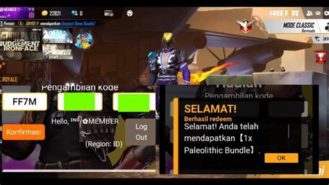 Code Rendem Ff Terbaru Hari Ini YouTube