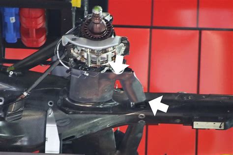F1: Veja em detalhes a eficaz suspensão traseira da Ferrari