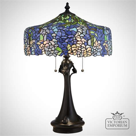 Tiffany Cobalt Table Lamp Table And Desk Lamps