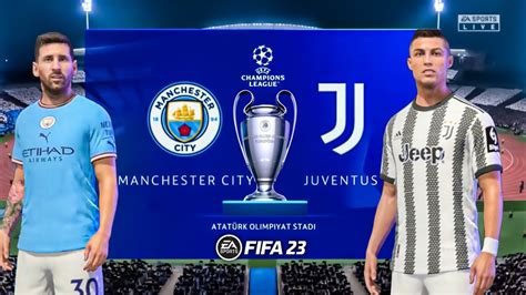 FIFA 23 Manchester City Vs Juventus Messi Vs Ronaldo UCL FINAL