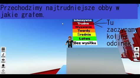 Najtrudniejsze obby w jakie kiedykolwiek grałem YouTube