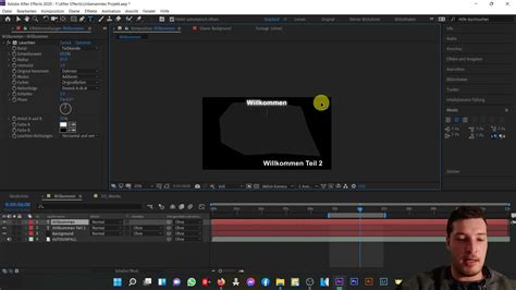 Efek Dan Pemrosesan Teks Di After Effects