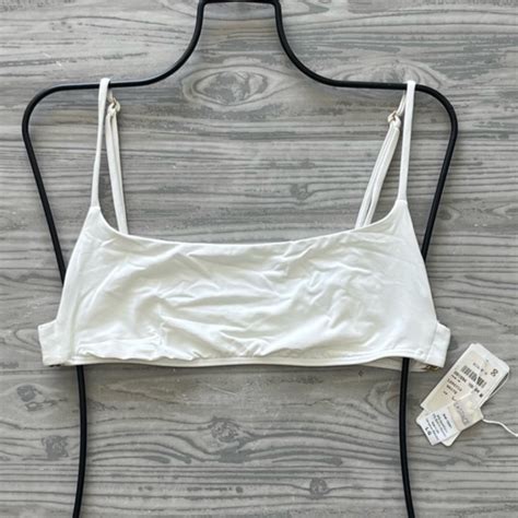 L Space Swim Piper Bikini Top Pre Owned Gem