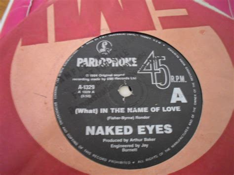 Naked Eyes What In The Name Of Love 1984 Vinyl Discogs