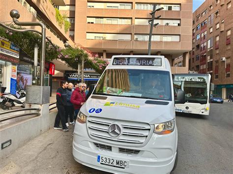 Los Lorquinos Eligen El Autobús Para Moverse Por La Ciudad Lorca Cope