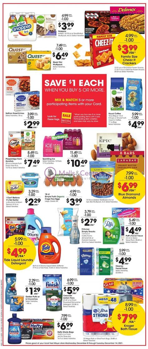 Fred Meyer Weekly Ad Valid From To Mallscenters