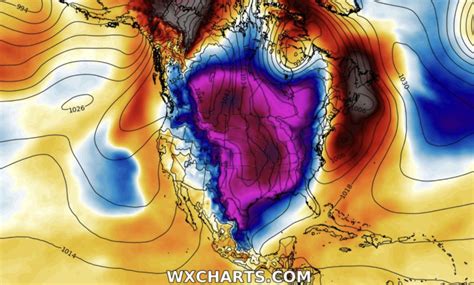 Usa Ondata Di Gelo Estremo C A New York Icona Meteo