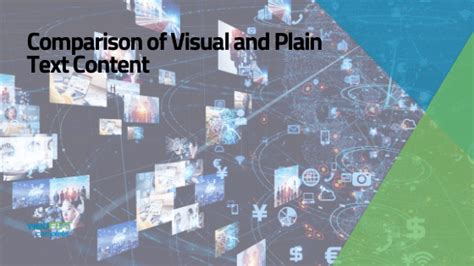 Comparison Of Visual And Plain Text Content