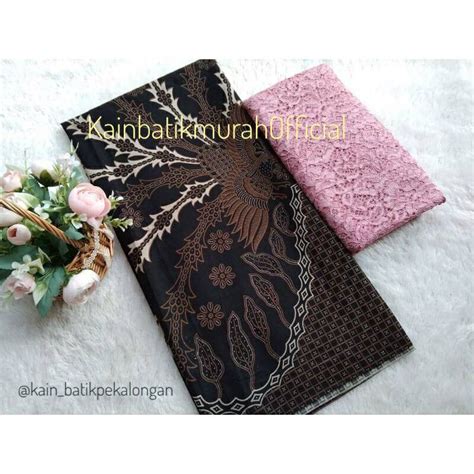 Jual Kain Batik Jarik Kebaya Brukat Murah Kode Couple Katun Sogan