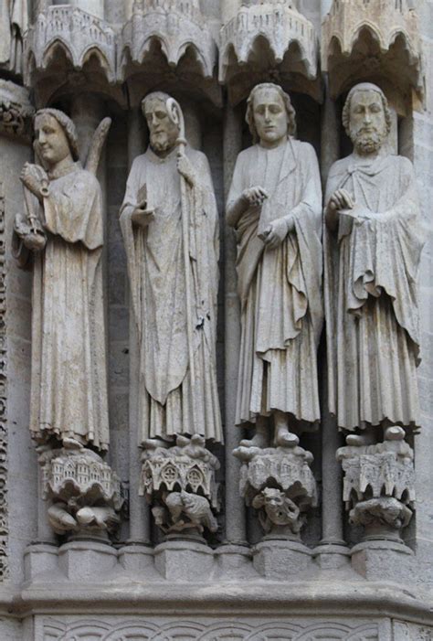 Amiens Cathedral Amiens France Portal Of St Honore South Facade Of