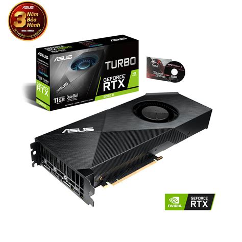 Card Màn Hình Asus Turbo Geforce Rtx 2080 Ti Turbo Rtx2080ti 11g