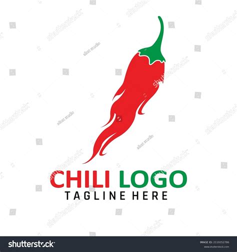 Red Hot Chili Logo Designs Concept Stock Vector Royalty Free 2119352786 Shutterstock