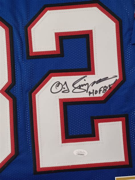 O J SIMPSON of Buffalo Bills Signed Jersey – Signed Memorabila Shop