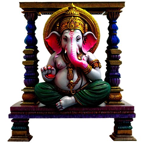 Download Colorful Ganesh Png 8