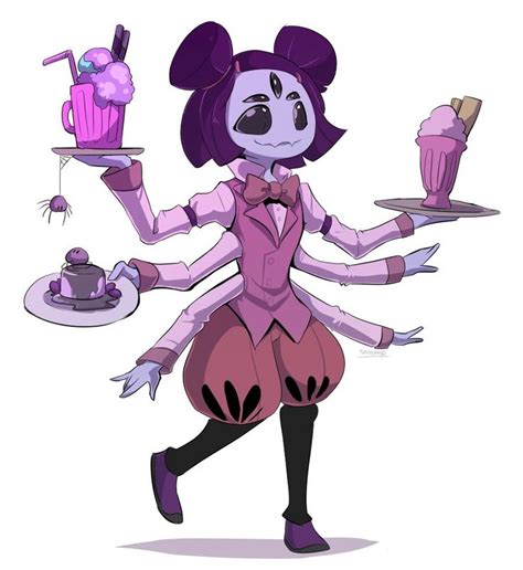 Underswap Muffet Undertale Drawings Underswap Lots Of Cats